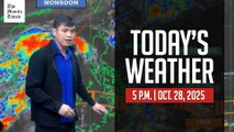 Today's Weather, 5 P.M. | Oct. 28, 2025