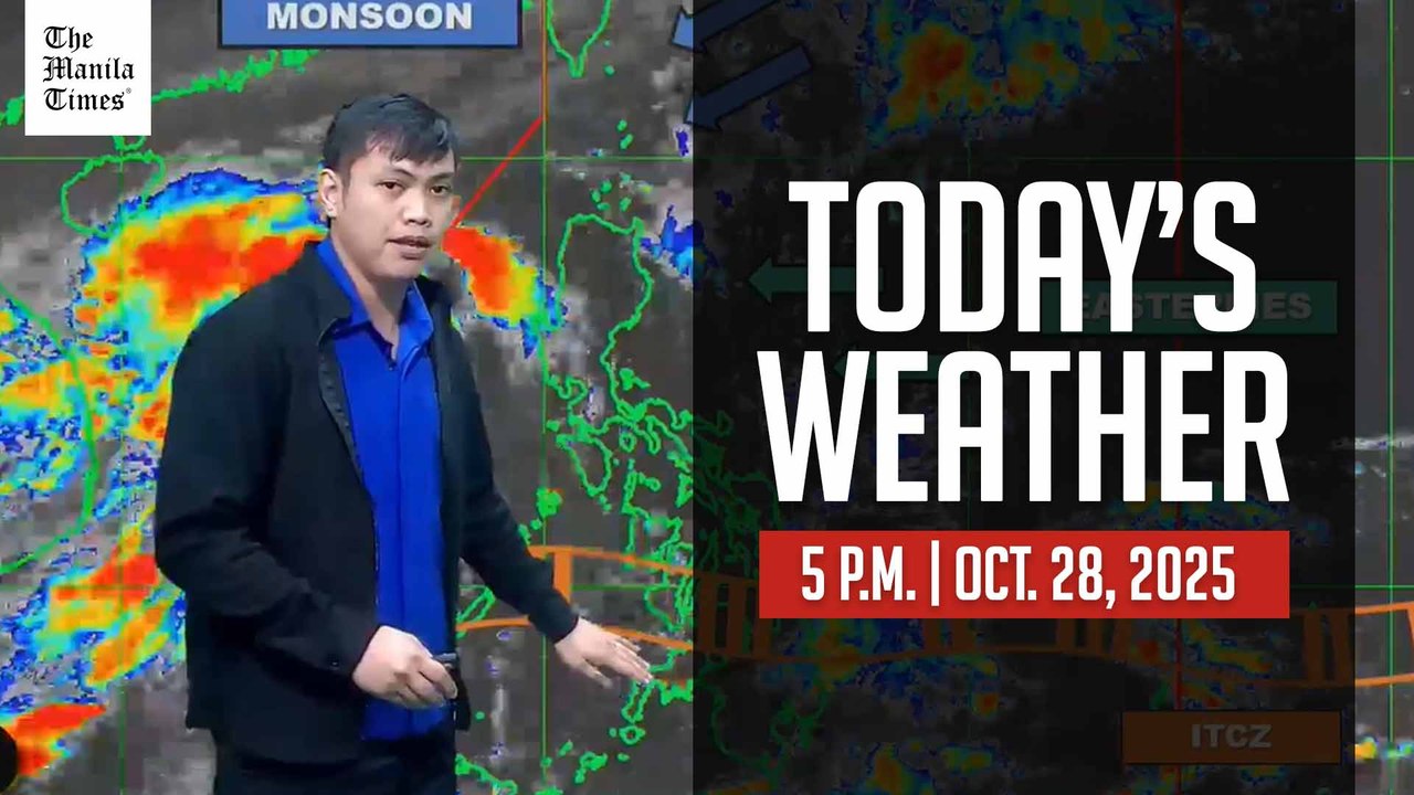 Today's Weather, 5 P.M. | Oct. 28, 2025