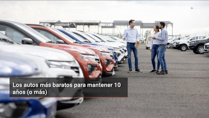 Los autos más baratos para mantener 10 años (o más)