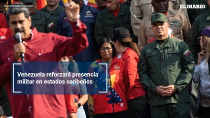 Venezuela reforzará presencia militar en estados caribeños