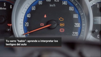Tu carro “habla”: aprende a interpretar los testigos del auto