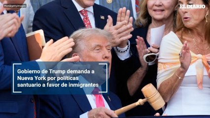 Gobierno de Trump demanda a Nueva York por políticas santuario a favor de inmigrantes