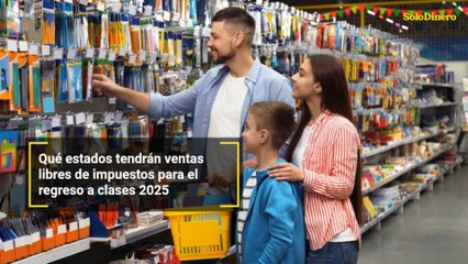 Qué estados tendrán ventas libres de impuestos para el regreso a clases 2025