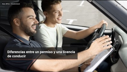 Diferencias entre un permiso y una licencia de conducir
