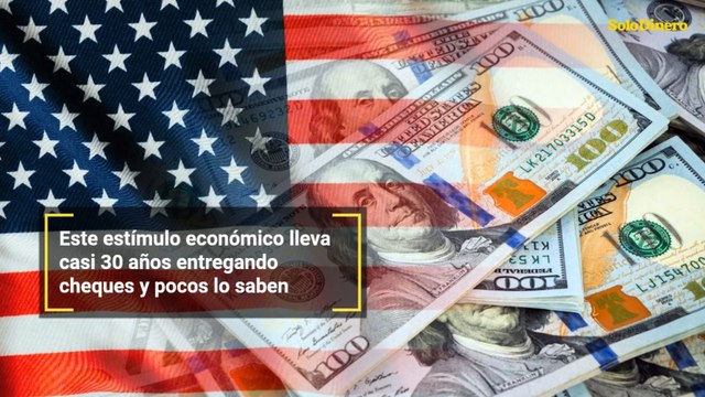 Este estímulo económico lleva casi 30 años entregando cheques y pocos lo saben