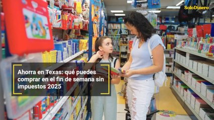 Ahorra en Texas: qué puedes comprar en el fin de semana sin impuestos 2025