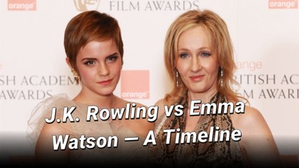 J.K. Rowling Just Called Emma Watson "Ignorant" — Here's What She Said