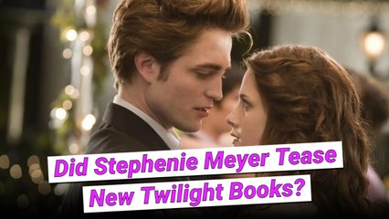 Did Stephenie Meyer Just Tease New 'Twilight' Books In 2025?