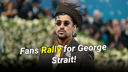 Petition to Replace Bad Bunny With George Strait for Super Bowl Halftime Show Surpasses 35,000 Signatures