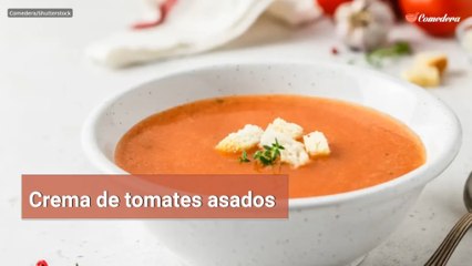 Crema de tomates asados