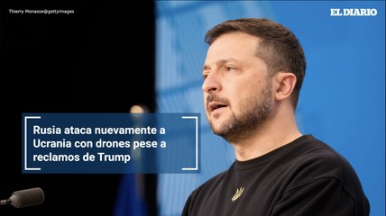 Rusia ataca nuevamente a Ucrania con drones pese a reclamos de Trump