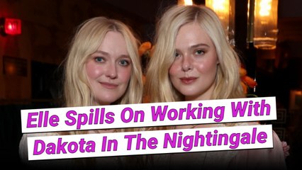 Elle Fanning Opened Up About Filming 'The Nightingale' With Sister Dakota Fanning