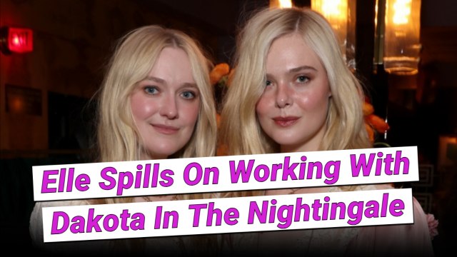 Elle Fanning Opened Up About Filming 'The Nightingale' With Sister Dakota Fanning
