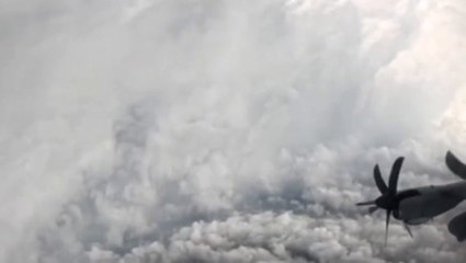 Storm chasers fly inside Hurricane Melissa’s eye in incredible footage