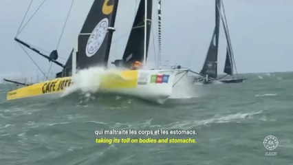 TRANSAT CAFÉ L'OR Le Havre Normandie 2025 - Après 24 h dans un shaker la flotte reprend ses esprits