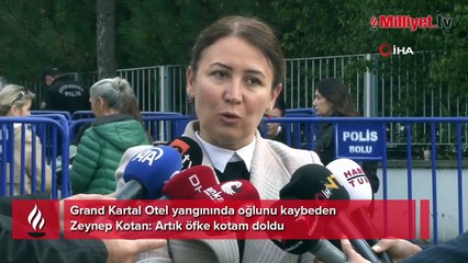 Kartalkaya'daki otel yangınına ilişkin davanın duruşmasında 3. gün! 'Torunumun tableti yandı' sözlerine isyan etti