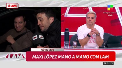 Maxi López contó su relación actual con Wanda y lanzó una frase sobre Icardi - LAM