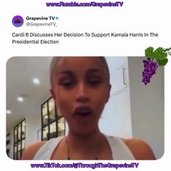 Cardi B Discusses Her Decision To Support Kamala Harris In The Presidential Election