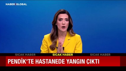 Pendik'te özel hastanede yangın paniği