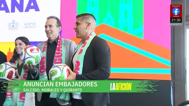 Salcido, Morales y Quirarte promocionan mundial | Milenio Noticias La Afición, 27 de octubre de 2025