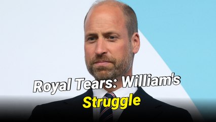 Body language expert unpacks William's 'unbearably sad' moment