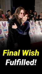 Sharon Osbourne 'Convinced Ozzy is Living Like a Guardian Angel' at His 'Little Slice of Heaven' Grave