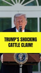 Donald Trump's Bizarre Brag: President Insists Cattle Ranchers Would Be Doing 'Terrible' If It 'Weren’t for' Him