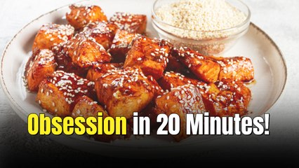 Air Fryer Bang Bang Salmon Bites