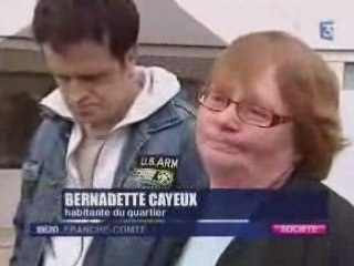 FR3 Besançon - Expulsion d'une famille tchétchène de Gr