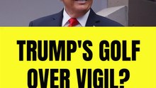 Trump Ignores Charlie Kirk Vigil and Works on His Golf Game Instead — Just Days After Right-wing Activist is Gunned Down in Front of Thousands