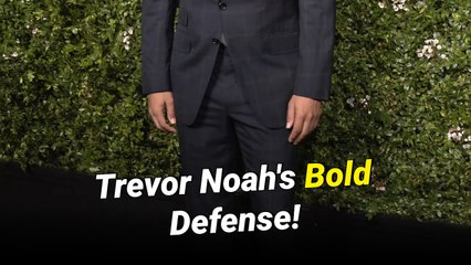 Trevor Noah Defends Jimmy Kimmel as He Makes Jokes About Charlie Kirk's Death: 'That's What Comedians Do'