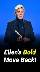 Ellen DeGeneres Quietly Plans Hollywood Comeback