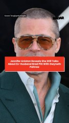 Jennifer Aniston Reveals She Still Talks About Ex-Husband Brad Pitt With Gwyneth Paltrow