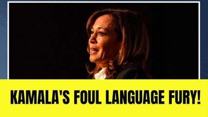 White House Clocks Kamala Harris for Her 'Cackle' After She Calls Republicans 'Crazy Motherf------'