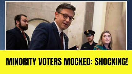 Mike Johnson Asked by Member of Congress to 'Call Out' Donald Trump for AI Video About Minority Voters