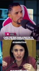 Cada vez que habla Irene Montero, proyecta tanto resentimiento personal, que supera la mejor caricatura!