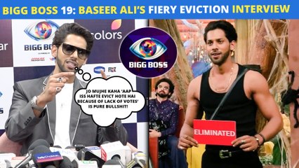 Baseer Ali’s Explosive Eviction Press Meet: “It’s Pure Bullsh*t!” | Bigg Boss 19 | Salman Khan