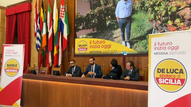 Cateno De Luca - Messina 2027/2032 con Federico Basile ancora Sindaco! (28.10.25)