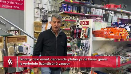 Balıkesir’de deprem! İşletmeler bir anda enkaza dönüştü: Esnaf büyük üzüntü içinde