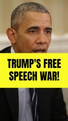 Obama Slams Trump Administration Over Kimmel Suspension