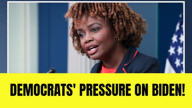 Karine Jean-Pierre Blasts Dem Party’s Treatment of Biden