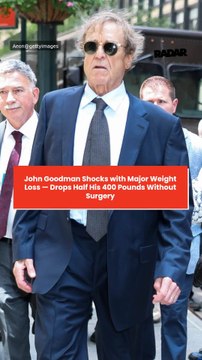 John Goodman Shocks with Major Weight Loss — Drops Half His 400 Pounds Without Surgery