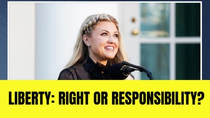 Erika Kirk Talks of Husband’s Belief of Liberty Being ‘a Right and a Responsibility’