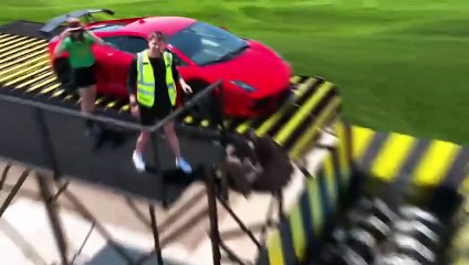 Lamborghini Vs World_s Largest Shredder