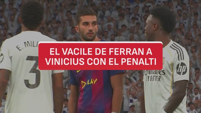 El vacile de Ferran a Vinicius en mitad del Clásico: ‘pulla’ de las que le duelen con Mbappé