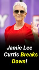 Jamie Lee Curtis Fights Back Tears Reflecting on Charlie Kirk’s Death Despite Clashing on 'Almost' Everything