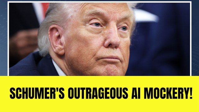 Trump Posts AI Video Mocking Schumer, Jeffries as Shutdown Looms