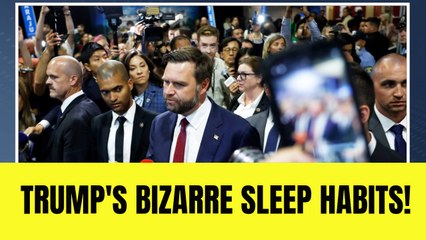 J.D. Vance Reveals Donald Trump's Bizarre Sleeping Patterns: 'He Doesn't Have an Off Switch'