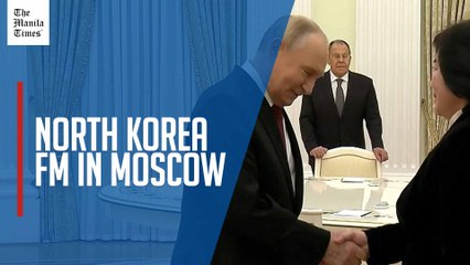 North Korea's foreign minister gets warm welcome on Moscow trip