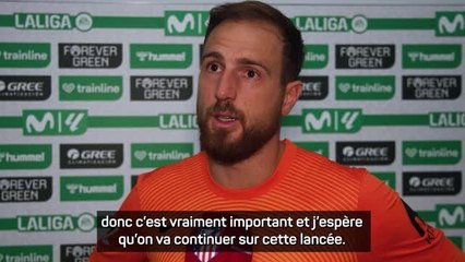 Atlético - Oblak : "On a su souffrir, et ça aussi c’est important"